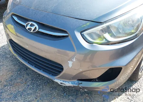 2017 Hyundai Accent Value Edition z USA, uszkodzony, nr VIN KMHCT4AE8HU323766